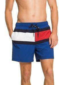 ΜΑΓΙΟ BOXER TOMMY HILFIGER FLAG DESIGN ΜΠΛΕ (S) ΜΑΓΙΟ BOXER TOMMY HILFIGER FLAG DESIGN ΜΠΛΕ (S)
