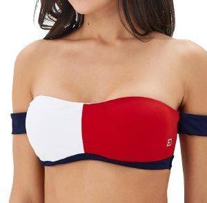 BIKINI TOP TOMMY HILFIGER RP ΚΟΚΚΙΝΟ/ΛΕΥΚΟ/ΣΚΟΥΡΟ ΜΠΛΕ (M) BIKINI TOP TOMMY HILFIGER RP ΚΟΚΚΙΝΟ/ΛΕΥΚΟ/ΣΚΟΥΡΟ ΜΠΛΕ (M)