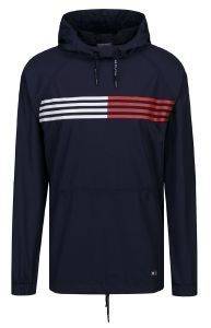 ΤΖΑΚΕΤ TOMMY HILFIGER WINDBREAKER ΣΚΟΥΡΟ ΜΠΛΕ (XL) ΤΖΑΚΕΤ TOMMY HILFIGER WINDBREAKER ΣΚΟΥΡΟ ΜΠΛΕ (XL)