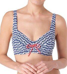 BIKINI TOP TRIUMPH GRAPHIC FLAIR MIX W PT ΣΚΟΥΡΟ ΜΠΛΕ (46D) BIKINI TOP TRIUMPH GRAPHIC FLAIR MIX W PT ΣΚΟΥΡΟ ΜΠΛΕ (46D)