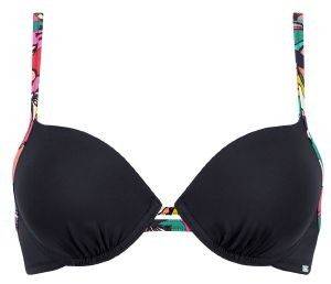 BIKINI TOP TRIUMPH GRAPHIC FLAIR MIX WHU SD ΜΑΥΡΟ (38B) BIKINI TOP TRIUMPH GRAPHIC FLAIR MIX WHU SD ΜΑΥΡΟ (38B)