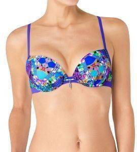 BIKINI TOP SLOGGI SWIM BRIGHT FANTASY CTOWU - (36B)