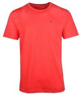 T-SHIRT TOMMY HILFIGER KOKKINO (S) T-SHIRT TOMMY HILFIGER KOKKINO (S)
