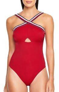 ΟΛΟΣΩΜΟ ΜΑΓΙΟ TOMMY HILFIGER RP ΚΟΚΚΙΝΟ (M) ΟΛΟΣΩΜΟ ΜΑΓΙΟ TOMMY HILFIGER RP ΚΟΚΚΙΝΟ (M)