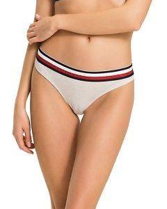 ΣΛΙΠΑΚΙ TOMMY HILFIGER THONG STRING ΓΚΡΙ ΜΕΛΑΝΖΕ (S) ΣΛΙΠΑΚΙ TOMMY HILFIGER THONG STRING ΓΚΡΙ ΜΕΛΑΝΖΕ (S)