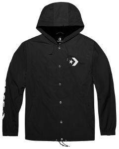 ΤΖΑΚΕΤ CONVERSE HOODED COACHES 10007016-001 ΜΑΥΡΟ (M) ΤΖΑΚΕΤ CONVERSE HOODED COACHES 10007016-001 ΜΑΥΡΟ (M)