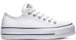 ΠΑΠΟΥΤΣΙ ΠΛΑΤΦΟΡΜΑ CONVERSE ALL STAR CHUCK TAYLOR LIFT CLEAN LEATHER 561680C WHITE/BLACK (EUR:39) ΠΑΠΟΥΤΣΙ ΠΛΑΤΦΟΡΜΑ CONVERSE ALL STAR CHUCK TAYLOR LIFT CLEAN LEATHER 561680C WHITE/BLACK (EUR:39)