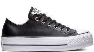 ΠΑΠΟΥΤΣΙ ΠΛΑΤΦΟΡΜΑ CONVERSE ALL STAR CHUCK TAYLOR LIFT CLEAN LEATHER 561681C BLACK (EUR:37) ΠΑΠΟΥΤΣΙ ΠΛΑΤΦΟΡΜΑ CONVERSE ALL STAR CHUCK TAYLOR LIFT CLEAN LEATHER 561681C BLACK (EUR:37)