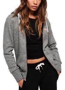 HOODIE ΜΕ ΦΕΡΜΟΥΑΡ SUPERDRY ORANGE LABEL ELITE G20008AR/XU1 ΓΚΡΙ ΜΕΛΑΝΖΕ (M) HOODIE ΜΕ ΦΕΡΜΟΥΑΡ SUPERDRY ORANGE LABEL ELITE G20008AR/XU1 ΓΚΡΙ ΜΕΛΑΝΖΕ (M)