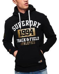 HOODIE SUPERDRY 1994 METALLIC ΜΑΥΡΟ (M) HOODIE SUPERDRY 1994 METALLIC ΜΑΥΡΟ (M)