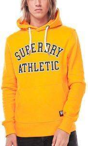 HOODIE SUPERDRY ACADEMY SPORT APPLIQUE GOLD  (M)