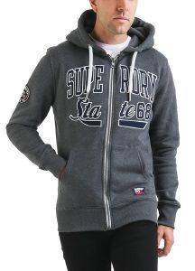 HOODIE   SUPERDRY ACADEMY SPORT APPLIQUE ZIPTHRU APM20033TR/JKZ  (M)