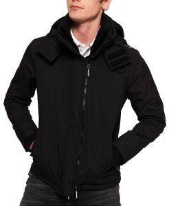 ΜΠΟΥΦΑΝ SUPERDRY ARCTIC HOOD POPZIP WINDCHEATER M50000SR/16A ΜΑΥΡΟ (M) ΜΠΟΥΦΑΝ SUPERDRY ARCTIC HOOD POPZIP WINDCHEATER M50000SR/16A ΜΑΥΡΟ (M)