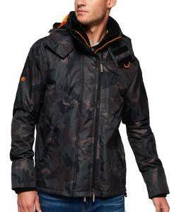  SUPERDRY ARCTIC HOOD POPZIP WINDCHEATER M50000CR/UK6 CAMO/FLUO  (M)