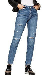 JEANS PEPE MOMSY CARROT PL201743WX50/000 ΑΝΟΙΧΤΟ ΜΠΛΕ