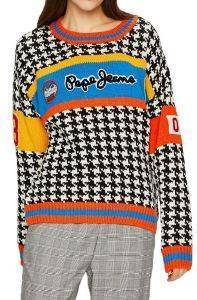 ΠΟΥΛΟΒΕΡ PEPE JEANS ARANTXA HERO PL701358/0AA ΠΟΛΥΧΡΩΜΟ (S) ΠΟΥΛΟΒΕΡ PEPE JEANS ARANTXA HERO PL701358/0AA ΠΟΛΥΧΡΩΜΟ (S)