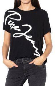 T-SHIRT PEPE JEANS FARA PL503855/999  (S)