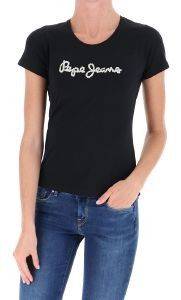 T-SHIRT PEPE JEANS MALIBU PL503869-999  (S)