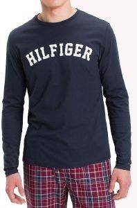 ΜΠΛΟΥΖΑ ΜΑΚΡΥΜΑΝΙΚΗ TOMMY HILFIGER LOGO ΣΚΟΥΡΟ ΜΠΛΕ (L) ΜΠΛΟΥΖΑ ΜΑΚΡΥΜΑΝΙΚΗ TOMMY HILFIGER LOGO ΣΚΟΥΡΟ ΜΠΛΕ (L)