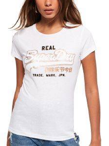 T-SHIRT SUPERDRY VINTAGE LOGO DUO FOIL ENTRY APG10012YR/WO6 ΛΕΥΚΟ (S) T-SHIRT SUPERDRY VINTAGE LOGO DUO FOIL ENTRY APG10012YR/WO6 ΛΕΥΚΟ (S)