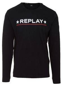 ΜΠΛΟΥΖΑ ΜΑΚΡΥΜΑΝΙΚΗ REPLAY M3686.000.22584 ΜΑΥΡΟ (XXL) ΜΠΛΟΥΖΑ ΜΑΚΡΥΜΑΝΙΚΗ REPLAY M3686.000.22584 ΜΑΥΡΟ (XXL)
