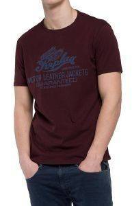 T-SHIRT REPLAY M3597.000.2660 ΜΠΟΡΝΤΩ (XXXL) T-SHIRT REPLAY M3597.000.2660 ΜΠΟΡΝΤΩ (XXXL)