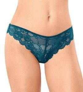 ΣΛΙΠΑΚΙ TRIUMPH TEMPTING LACE BRAZILIAN STRING ΜΠΛΕ ΠΡΑΣΙΝΟ (L) ΣΛΙΠΑΚΙ TRIUMPH TEMPTING LACE BRAZILIAN STRING ΜΠΛΕ ΠΡΑΣΙΝΟ (L)