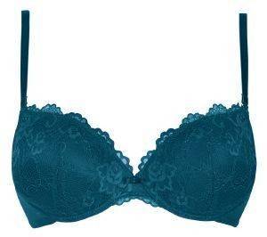 ΣΟΥΤΙΕΝ TRIUMPH TEMPTING LACE WHUM ΜΠΛΕ ΠΡΑΣΙΝΟ (75B) ΣΟΥΤΙΕΝ TRIUMPH TEMPTING LACE WHUM ΜΠΛΕ ΠΡΑΣΙΝΟ (75B)