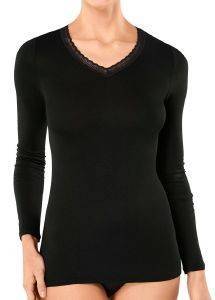 ΦΑΝΕΛΑΚΙ ΜΑΚΡΥΜΑΝΙΚΟ TRIUMPH SOFT THERMAL ΜΑΥΡΟ (38) ΦΑΝΕΛΑΚΙ ΜΑΚΡΥΜΑΝΙΚΟ TRIUMPH SOFT THERMAL ΜΑΥΡΟ (38)