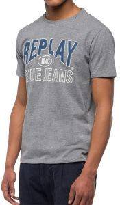 T-SHIRT REPLAY M3598.000.2660 ΓΚΡΙ ΜΕΛΑΝΖΕ (L) T-SHIRT REPLAY M3598.000.2660 ΓΚΡΙ ΜΕΛΑΝΖΕ (L)