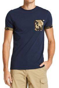 T-SHIRT TIMBERLAND PRINTED POCKET TB0A1OG1 ΣΚΟΥΡΟ ΜΠΛΕ (XL) T-SHIRT TIMBERLAND PRINTED POCKET TB0A1OG1 ΣΚΟΥΡΟ ΜΠΛΕ (XL)
