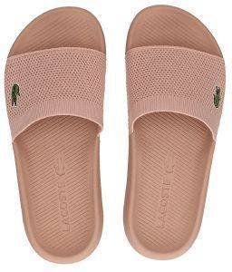  LACOSTE CROCO SLIDE 219 37CFA0004 NUDE  (35.5)