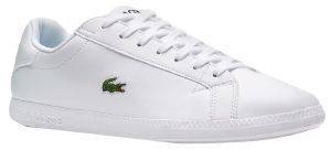 ΠΑΠΟΥΤΣΙ LACOSTE GRADUATE BL 1 37SMA0053 ΛΕΥΚΟ