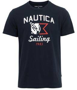 T-SHIRT NAUTICA V91962 ΣΚΟΥΡΟ ΜΠΛΕ (L) T-SHIRT NAUTICA V91962 ΣΚΟΥΡΟ ΜΠΛΕ (L)