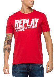 T-SHIRT REPLAY CHRONICLE DELUXE M3725 .000.2660 ΚΟΚΚΙΝΟ (XXL) T-SHIRT REPLAY CHRONICLE DELUXE M3725 .000.2660 ΚΟΚΚΙΝΟ (XXL)