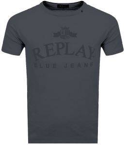 T-SHIRT REPLAY BLUE JEANS M3723 .000.2660 ΣΚΟΥΡΟ ΓΚΡΙ (M) T-SHIRT REPLAY BLUE JEANS M3723 .000.2660 ΣΚΟΥΡΟ ΓΚΡΙ (M)