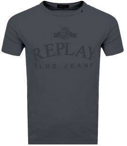 T-SHIRT REPLAY BLUE JEANS M3723 .000.2660 ΣΚΟΥΡΟ ΓΚΡΙ (XXL) T-SHIRT REPLAY BLUE JEANS M3723 .000.2660 ΣΚΟΥΡΟ ΓΚΡΙ (XXL)