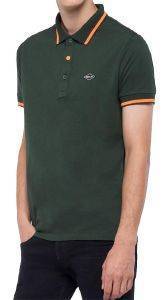 T-SHIRT POLO REPLAY M3685A.000.20623 ΣΚΟΥΡΟ ΠΡΑΣΙΝΟ (XXL) T-SHIRT POLO REPLAY M3685A.000.20623 ΣΚΟΥΡΟ ΠΡΑΣΙΝΟ (XXL)