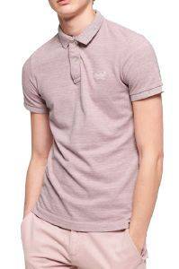T-SHIRT POLO SUPERDRY VINTAGE DESTROYED M11017RT ΡΟΖ ΜΕΛΑΝΖΕ (M) T-SHIRT POLO SUPERDRY VINTAGE DESTROYED M11017RT ΡΟΖ ΜΕΛΑΝΖΕ (M)