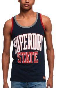 T-SHIRT SUPERDRY PODIUM MID WEIGHT ������� M60103TT ������ ���� (XXL)