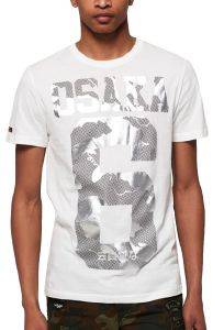 T-SHIRT SUPERDRY OSAKA MONOCHROME LITE M10103CT  (M)