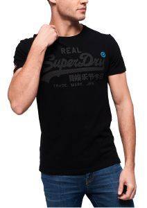 T-SHIRT SUPERDRY VINTAGE LOGO MONOCHROME M10990RT ����� (XL)