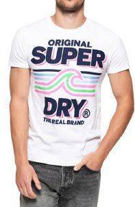 T-SHIRT SUPERDRY MALIBU MID WEIGHT M10133AT  (S)