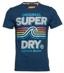 T-SHIRT SUPERDRY MALIBU MID WEIGHT M10150AT ΜΠΛΕ ΜΕΛΑΝΖΕ (S) T-SHIRT SUPERDRY MALIBU MID WEIGHT M10150AT ΜΠΛΕ ΜΕΛΑΝΖΕ (S)