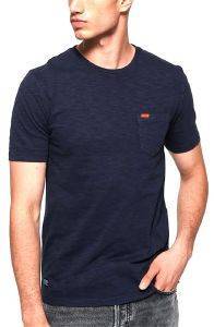 T-SHIRT SUPERDRY DRY ORIGINALS POCKET M10101MT ΣΚΟΥΡΟ ΜΠΛΕ (XL) T-SHIRT SUPERDRY DRY ORIGINALS POCKET M10101MT ΣΚΟΥΡΟ ΜΠΛΕ (XL)