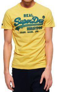 T-SHIRT SUPERDRY VINTAGE LOGO FADE MID WEIGHT M10124TT ΚΙΤΡΙΝΟ (M) T-SHIRT SUPERDRY VINTAGE LOGO FADE MID WEIGHT M10124TT ΚΙΤΡΙΝΟ (M)