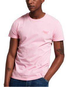 T-SHIRT SUPERDRY ORANGE LABEL LITE M10104MT ΡΟΖ (XL) T-SHIRT SUPERDRY ORANGE LABEL LITE M10104MT ΡΟΖ (XL)