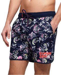  BOXER SUPERDRY ECHO RACER SWIM M30011AT VINTAGE BEACH   (L)