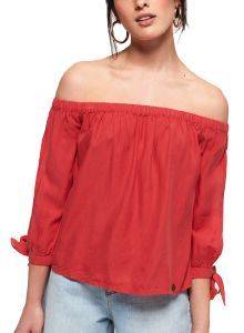 TOP SUPERDRY HELENA G60103JT ΚΟΚΚΙΝΟ (L) TOP SUPERDRY HELENA G60103JT ΚΟΚΚΙΝΟ (L)
