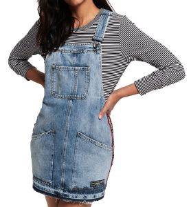 ΦΟΡΕΜΑ ΣΑΛΟΠΕΤΑ SUPERDRY DENIM DUNGAREE G80030KQ ΜΠΛΕ (S) ΦΟΡΕΜΑ ΣΑΛΟΠΕΤΑ SUPERDRY DENIM DUNGAREE G80030KQ ΜΠΛΕ (S)